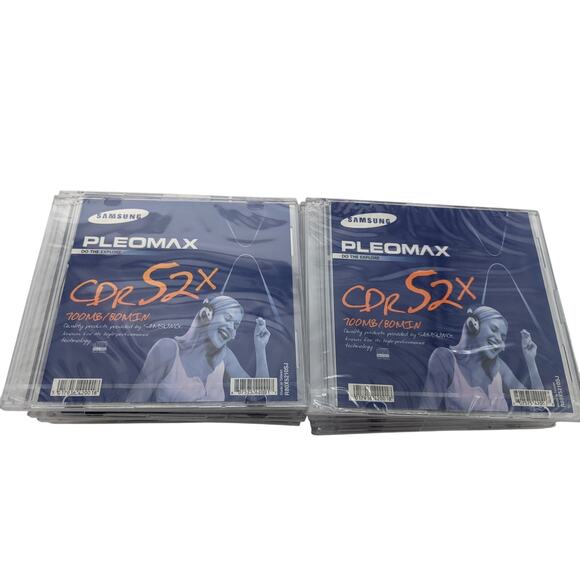 Samsung Pelomax CDR 52x 700MB 22 Pack - Picture 1 of 2
